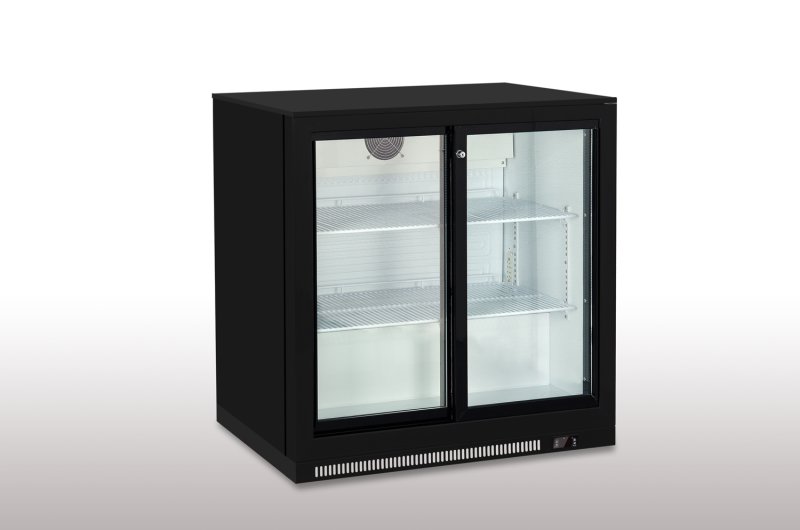 Double Glass Back Bar Cooler