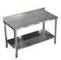 3-Tier SS Storage Rack with Solid Shelves