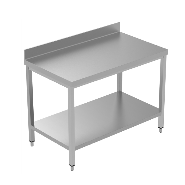 Stainless steel worktop table 4ft