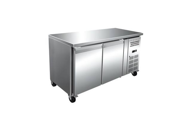 Stainless Steel  Two Door Under Counter Chiller 