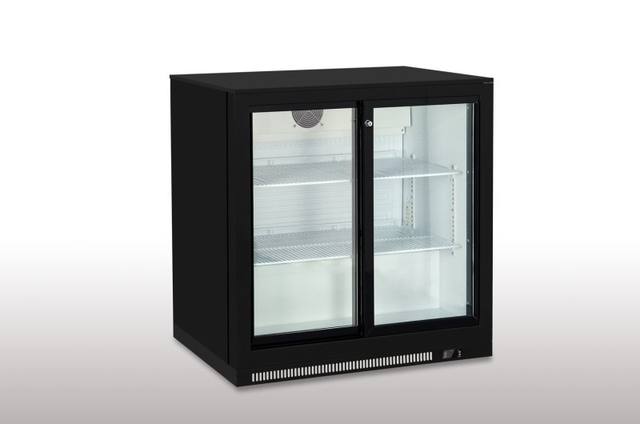 Double Glass Back Bar Cooler 