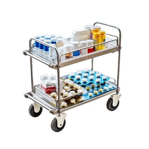 Stainless Steel Medical Trolley 