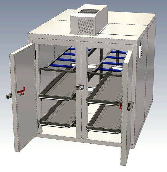 6 Body Mortuary Chamber 