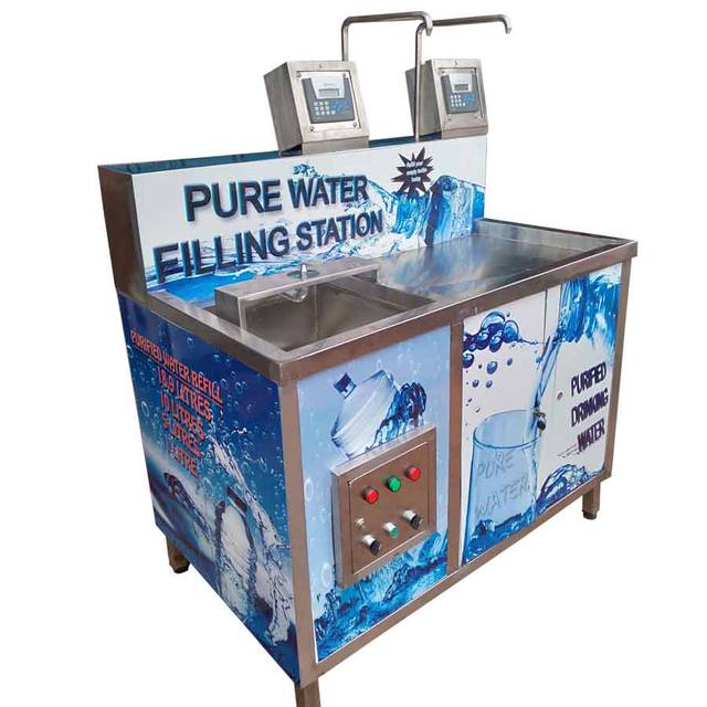 Stainless Steel Water Vending Machine