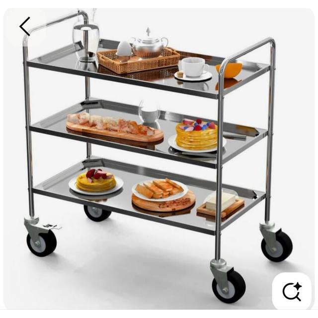 Stainless Steel Bakery Trolley 
